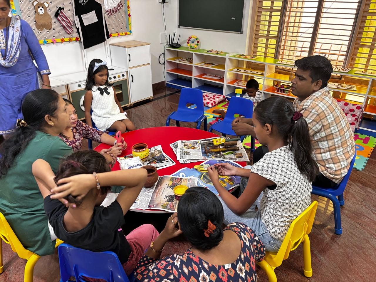 Parents always welcome at Tender Moments Hebbal